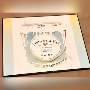 Designer inspired 8 1/2"x11" Framed Wall Art